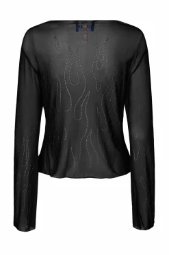Cras Cph Bluser<Crystal Blouse - Black