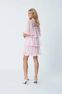 Cras Cph Kjoler<Flow Dress - Carmine Rose