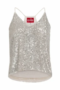 Cras Cph Bluser<Hannah Top - Cream Silver