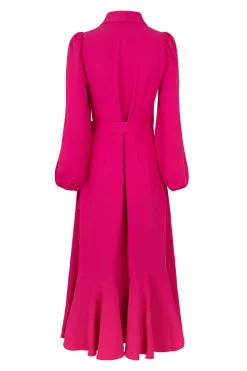 Cras Cph Kjoler<Lotus Dress - Fuchsia Pink