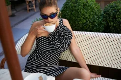 Cras Cph Kjoler<Satc Dress - Black/White