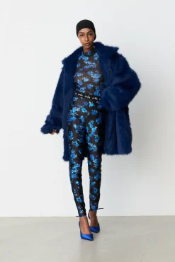 Cras Cph Jakker<Violet Coat - Blue Depths
